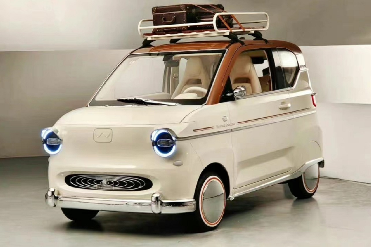 五菱宏光MINIEV“复古版”外观专利图曝光，什么时候量产？