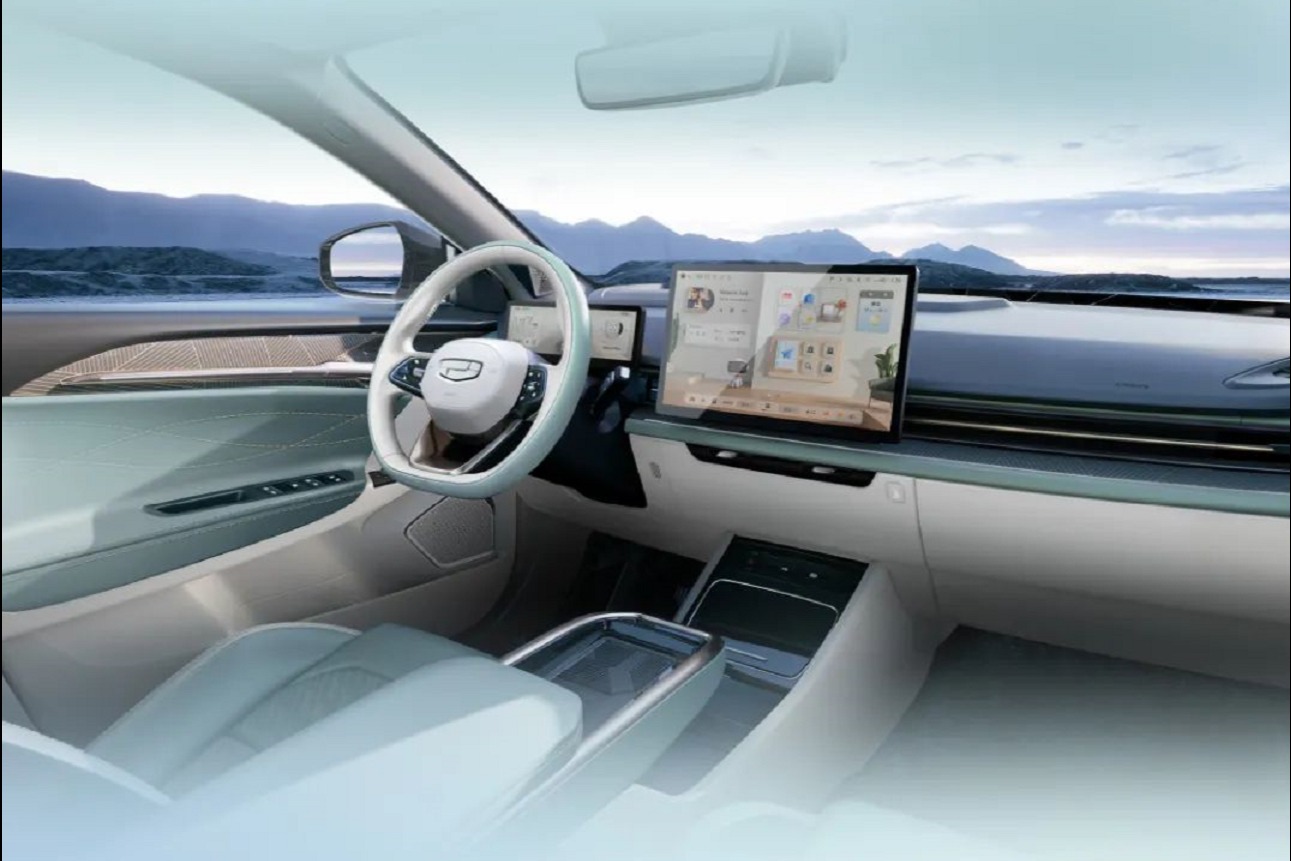 几何G6/M6内饰官图发布，将在成都车展开启预售