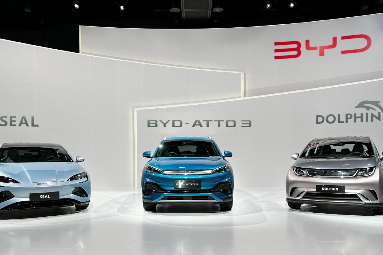 比亚迪计划到2025年在日本开100家门店，暂未考虑建厂