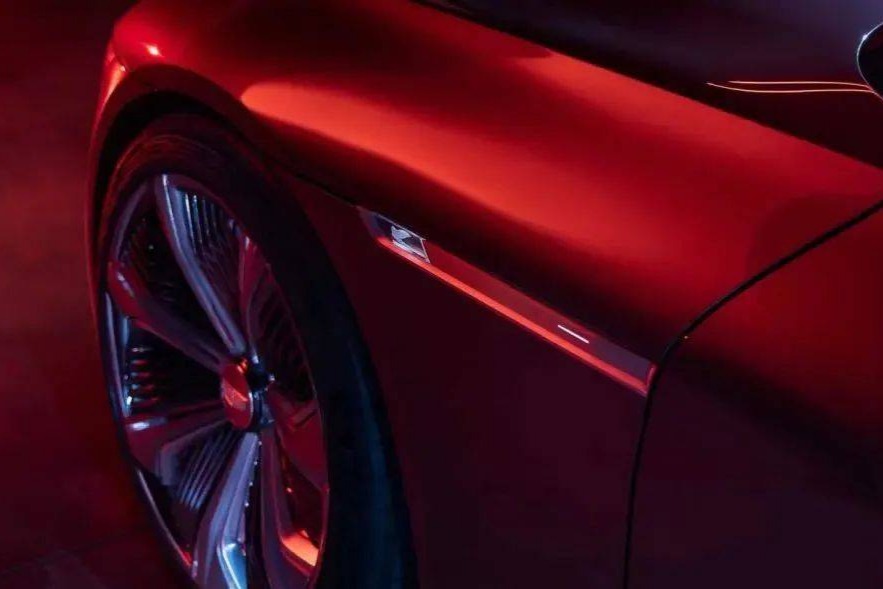 凯迪拉克全新纯电动轿车Celestiq预告图发布，2023年有望上市