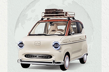 增加行李架，“復(fù)古版”五菱宏光MINI圖片公布！網(wǎng)友：吃土也買