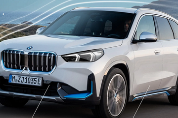 全新宝马X1实车官图曝光，充电10分钟续航120km，或在下半年上市