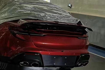 又一國產(chǎn)轎跑曝光，名爵全新轎跑四出排氣、無框車門