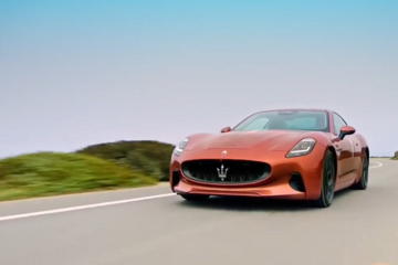 玛莎拉蒂旗舰GT跑车变身纯电动车，1200匹马力秒杀法拉利？