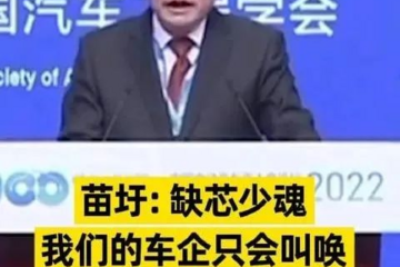 前工信部長(zhǎng)痛批，我們車(chē)企，只會(huì)叫喚