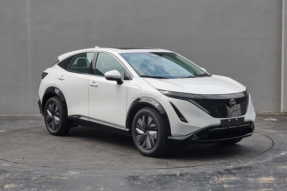 日产Ariya单电机版申报图曝光，极速为160km/h