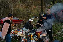 電車的誘惑——漢唐車友與小海豚的秦嶺祥裕溝火鍋燒烤之約