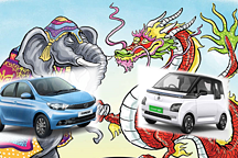 中國(guó)車(chē)企在印度。MG“五菱神車(chē)”與塔塔“印度神塔”，如何破？