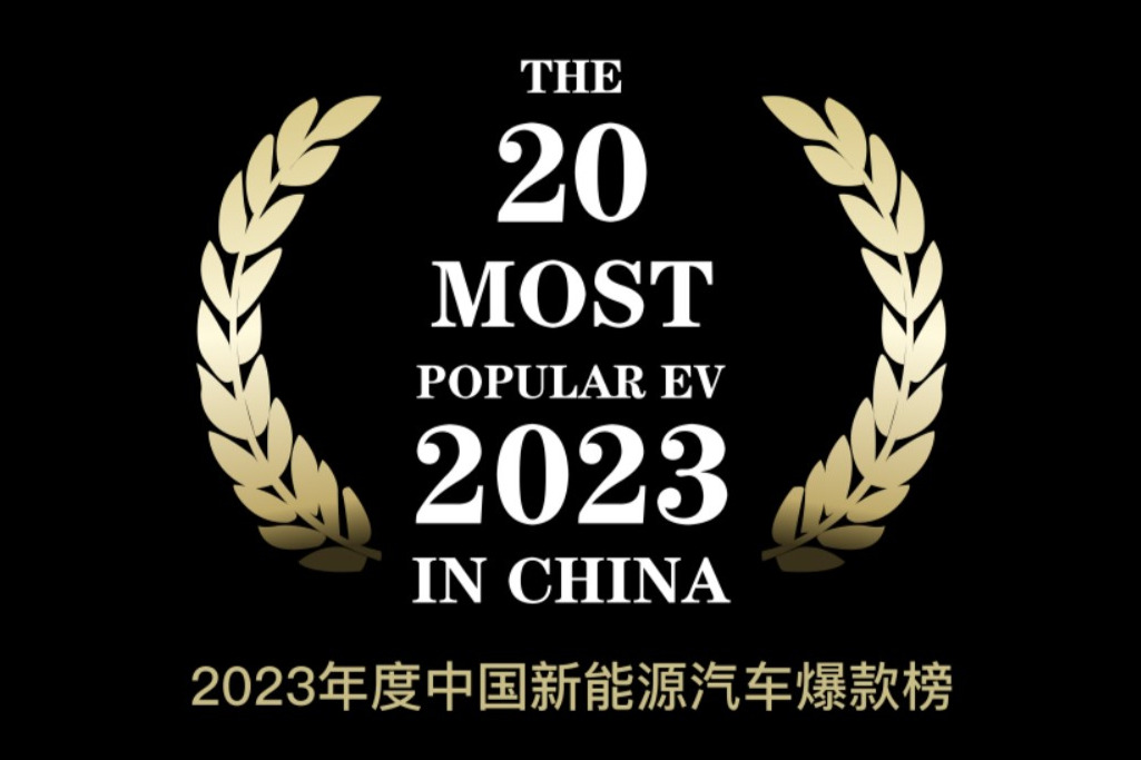 2023年度中国新能源汽车爆款榜-TOP20