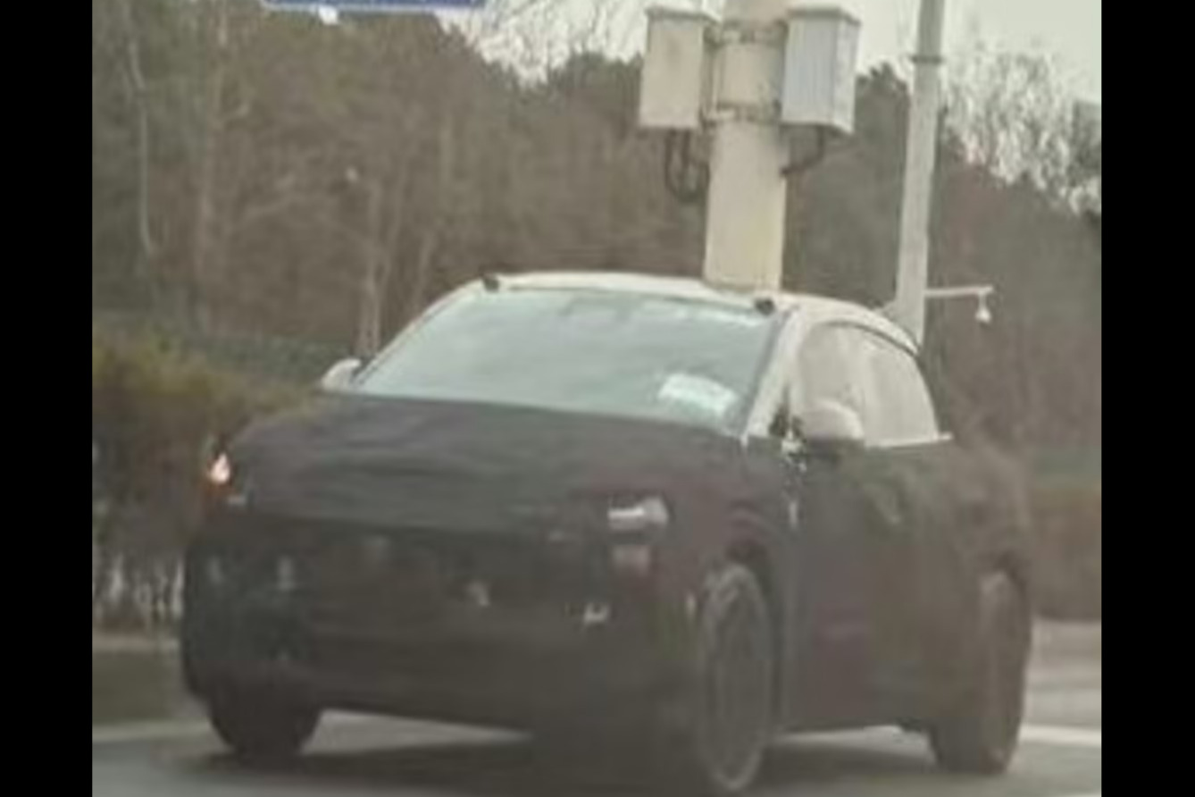 蔚来子品牌首款车型谍照曝光,将对标特斯拉Model Y