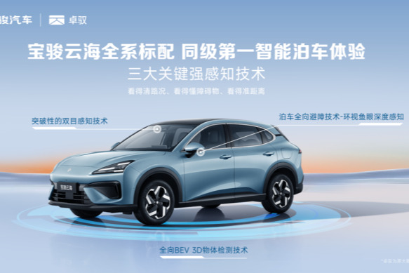 寶駿云海全系標配高階智駕！智能泊車體驗同級第一