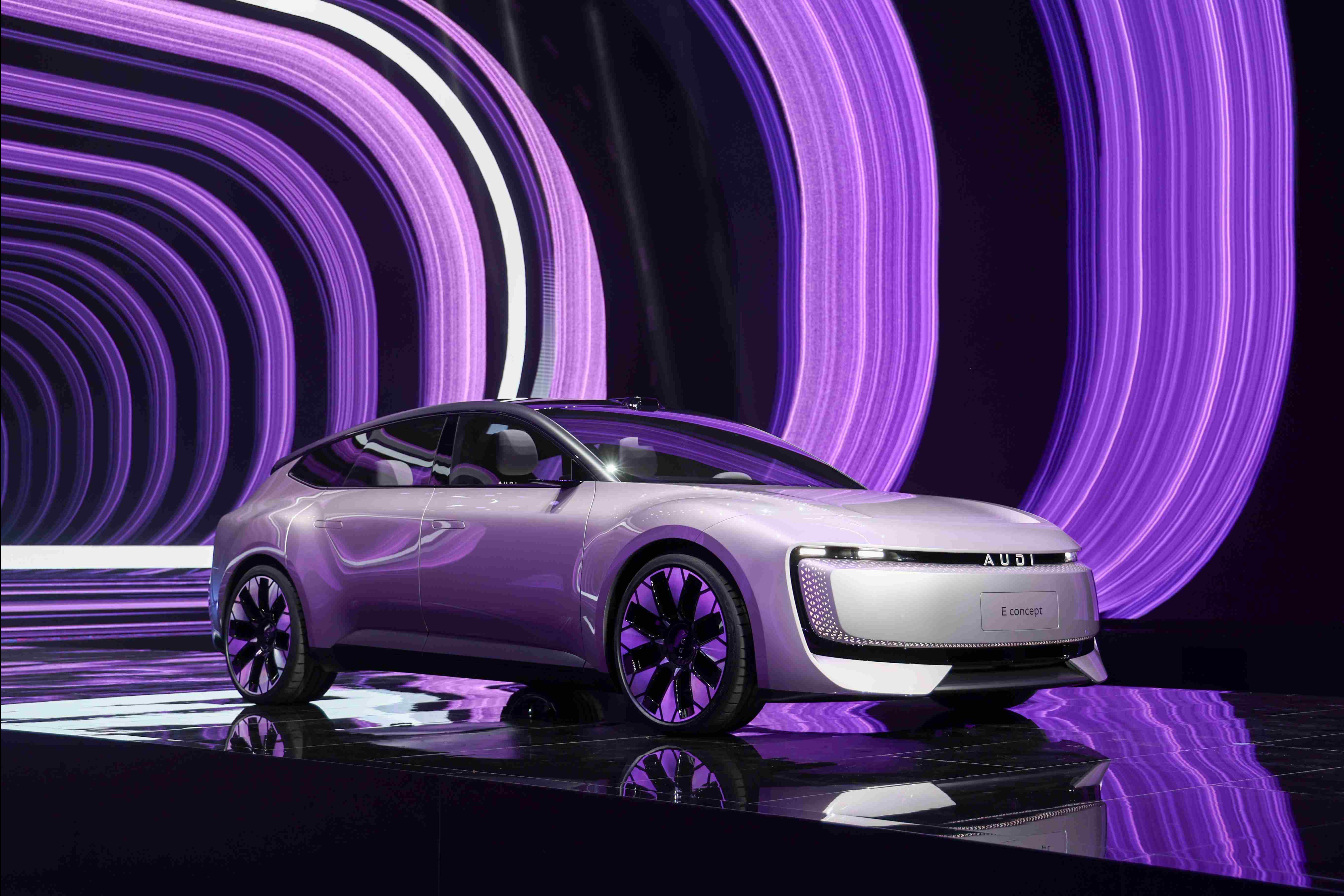 奧迪發布新品牌AUDI，攜AUDI E概念車全球首次亮相