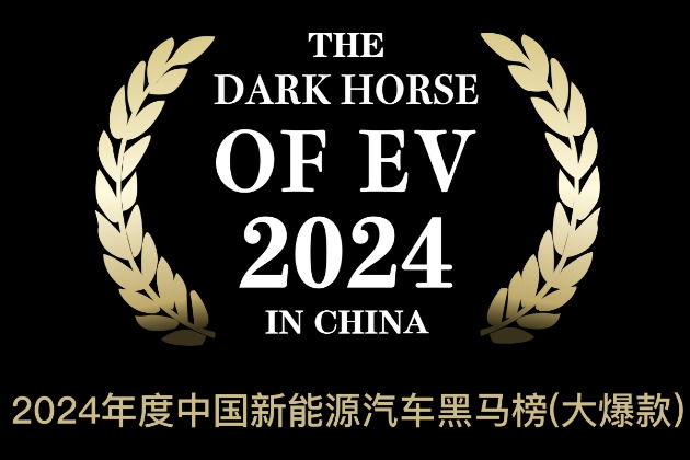2024年度中國新能源汽車黑馬榜（大爆款）
