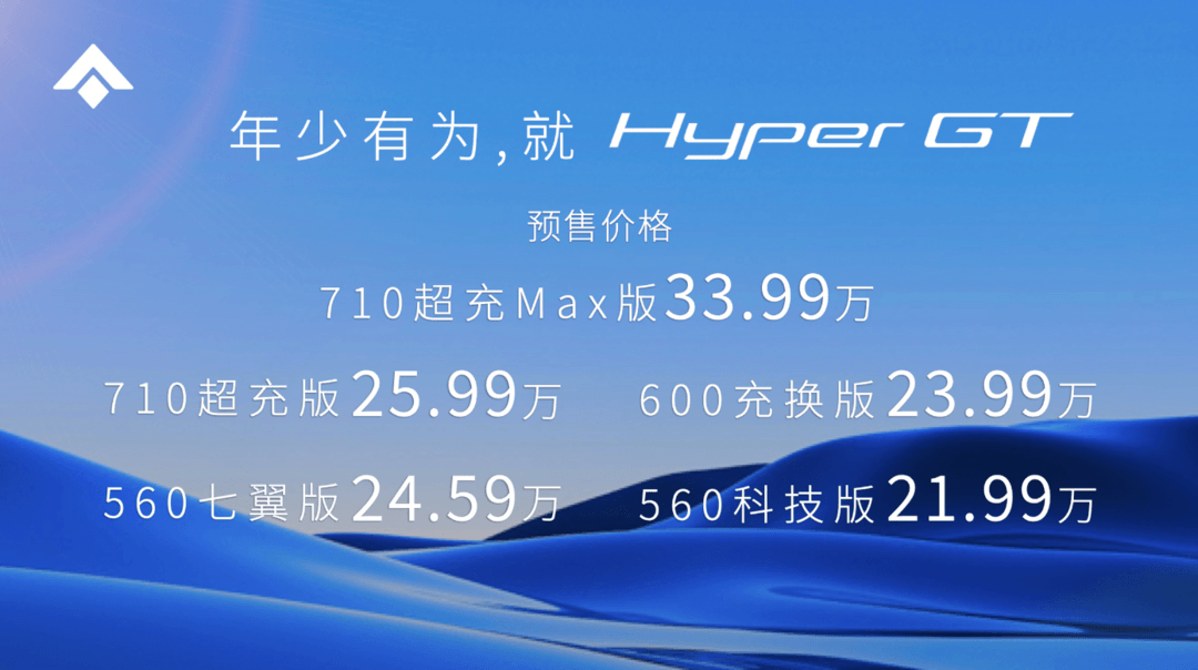 21.99-33.99 万元 昊铂 GT 今日正式上市