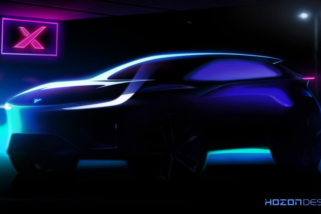 哪吒汽车新车概念图发布，定名哪吒X