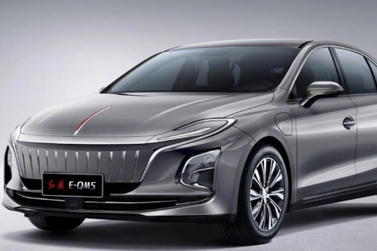 2023款红旗E-QM5 PLUS 560KM今日上市 预售价19.98万元