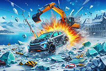 爆破、翻滾、冰凍、墜落……賣個車這么拼？