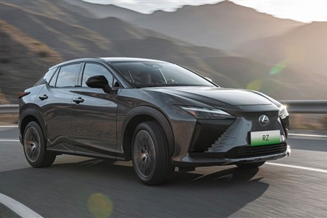 LEXUS雷克萨斯原生纯电中型豪华SUV全新RZ 300e正式上市