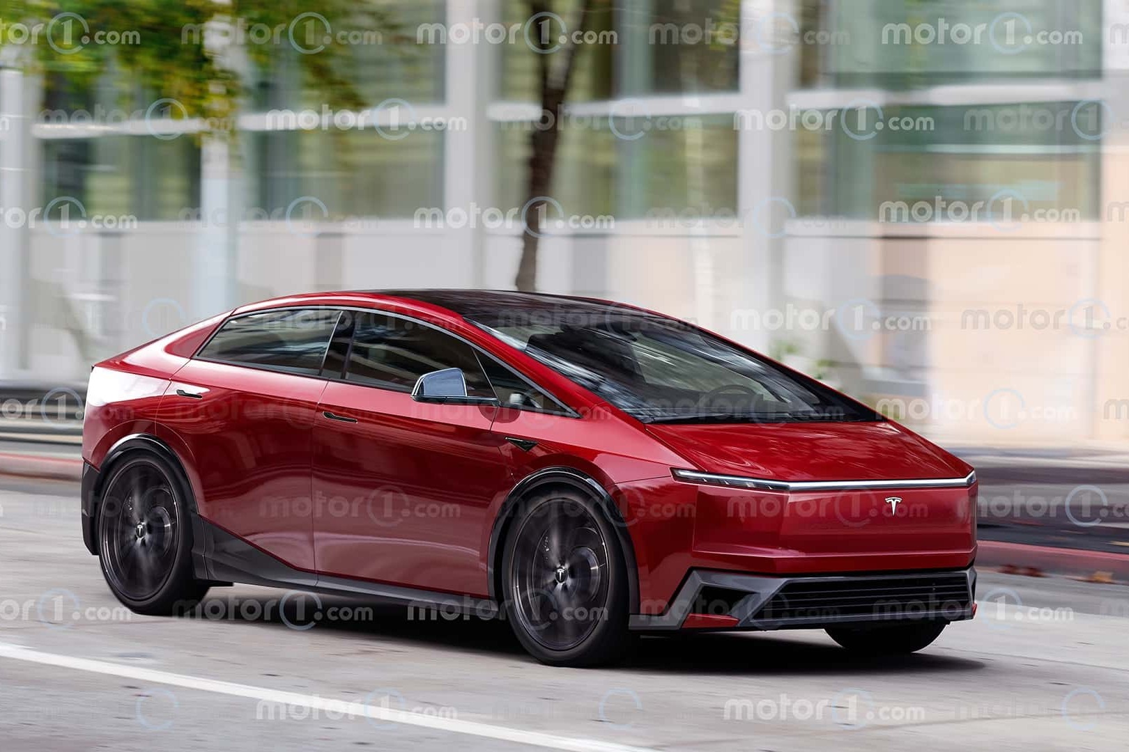 特斯拉Model 2假想图曝光,预计售价15万