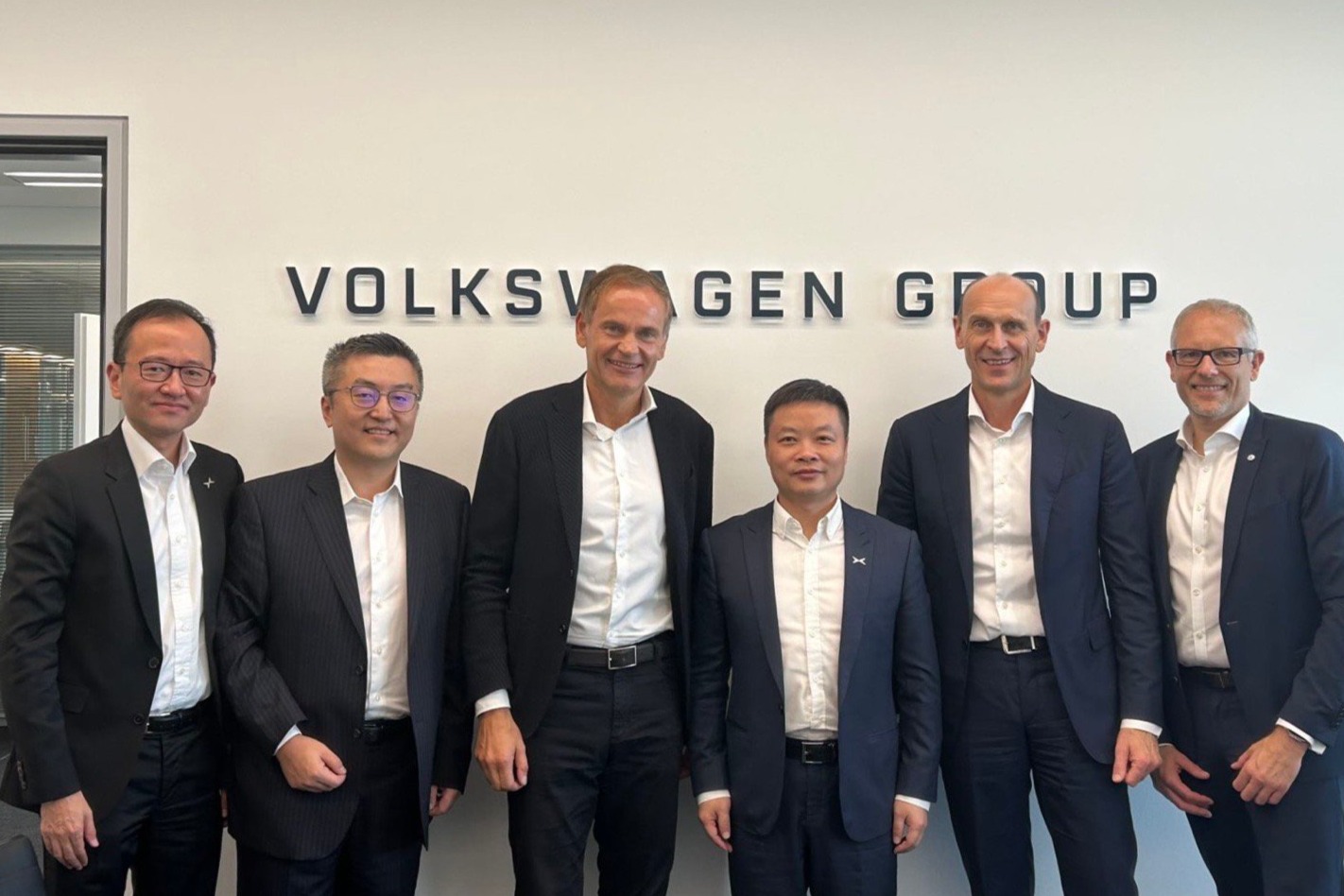 何小鹏称与大众开发车型正加速推进