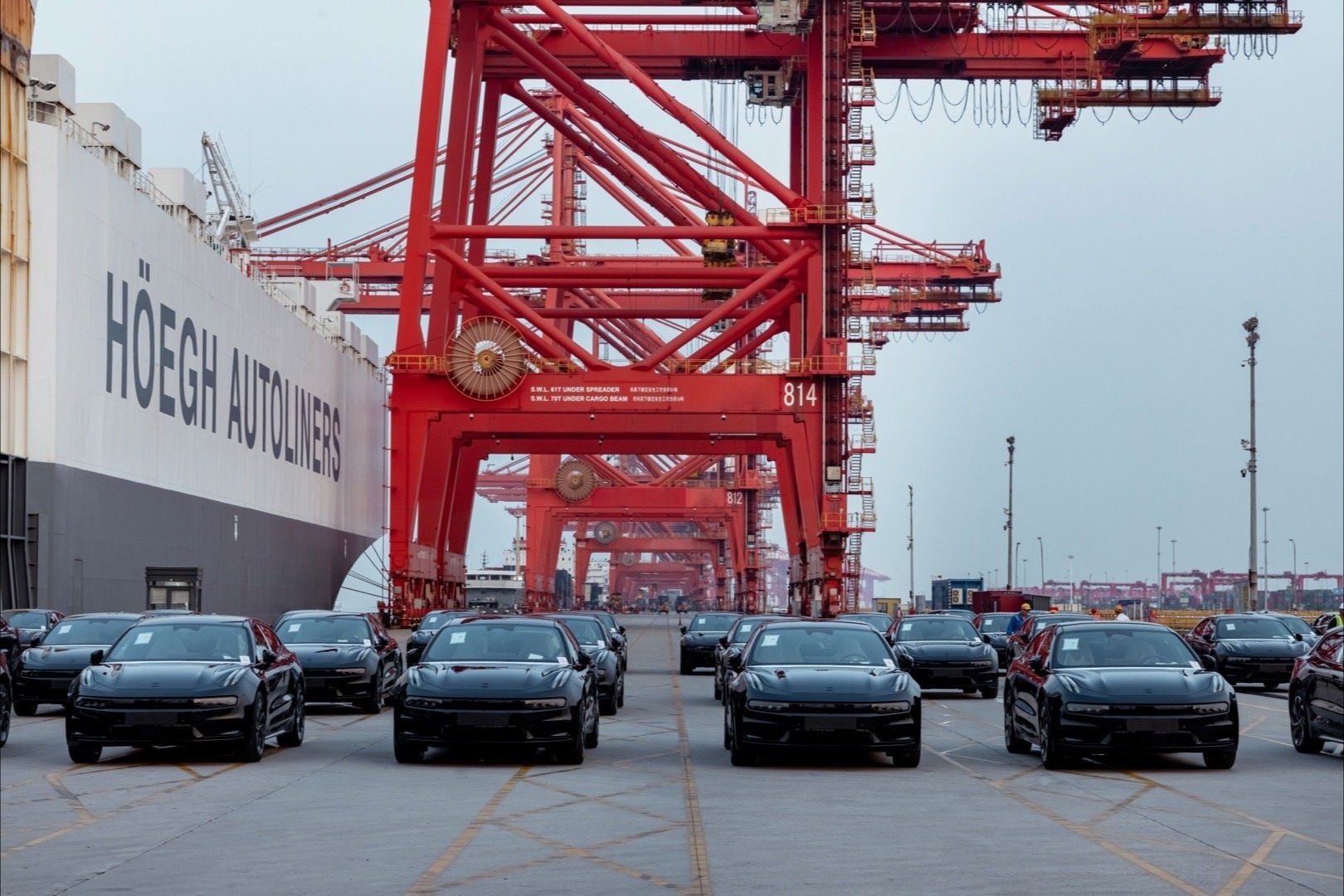 极氪首批欧版001抵达欧洲,年内开启交付