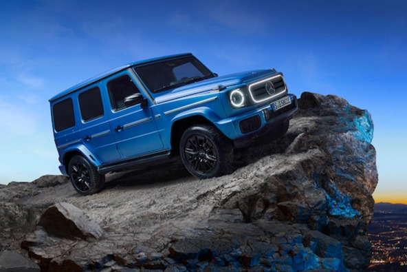 越野图腾，带电奔驰 奔驰纯电G级越野车北京车展全球首秀