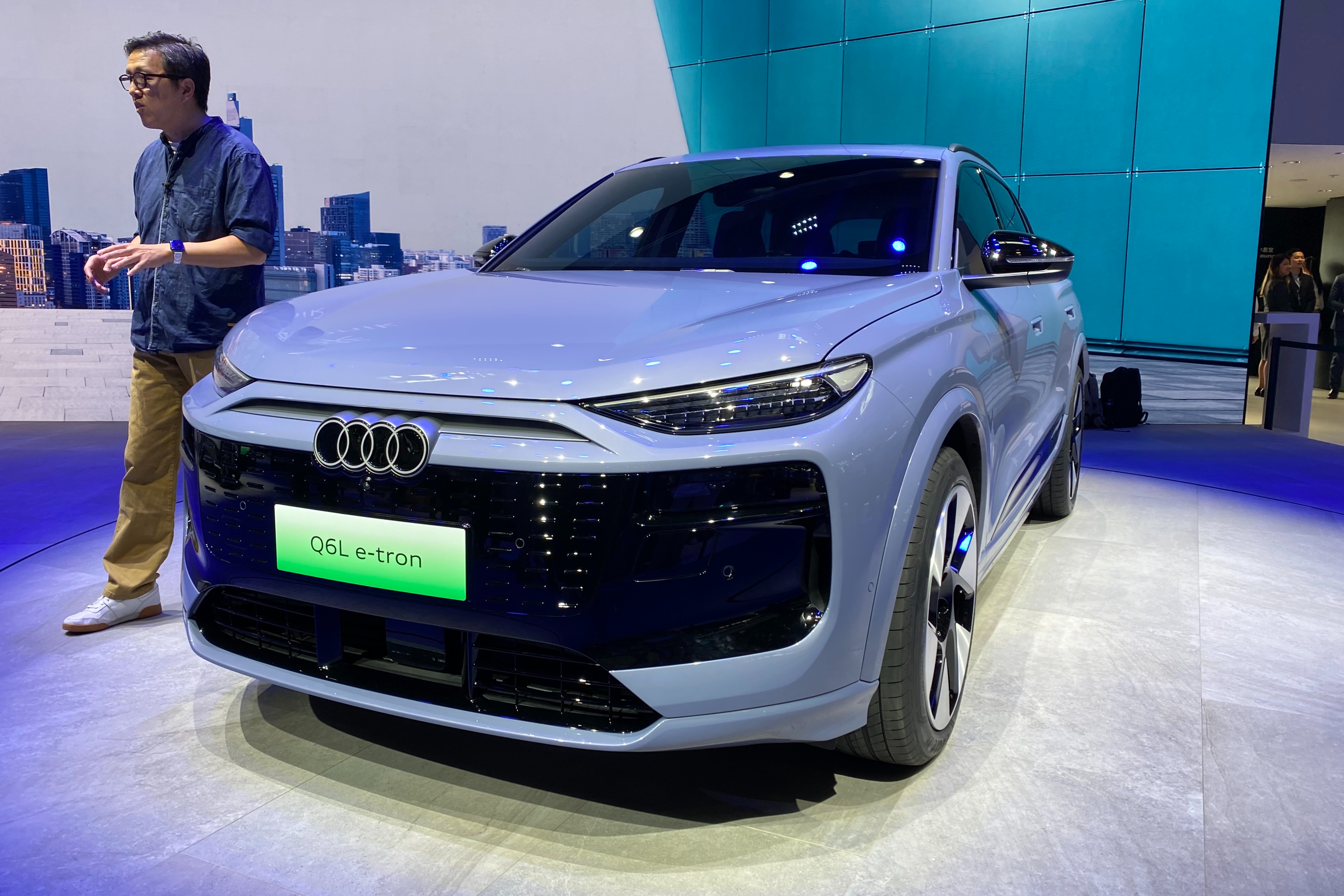 奥迪Q6L e-tron全球首发，轴距变长，续航变长