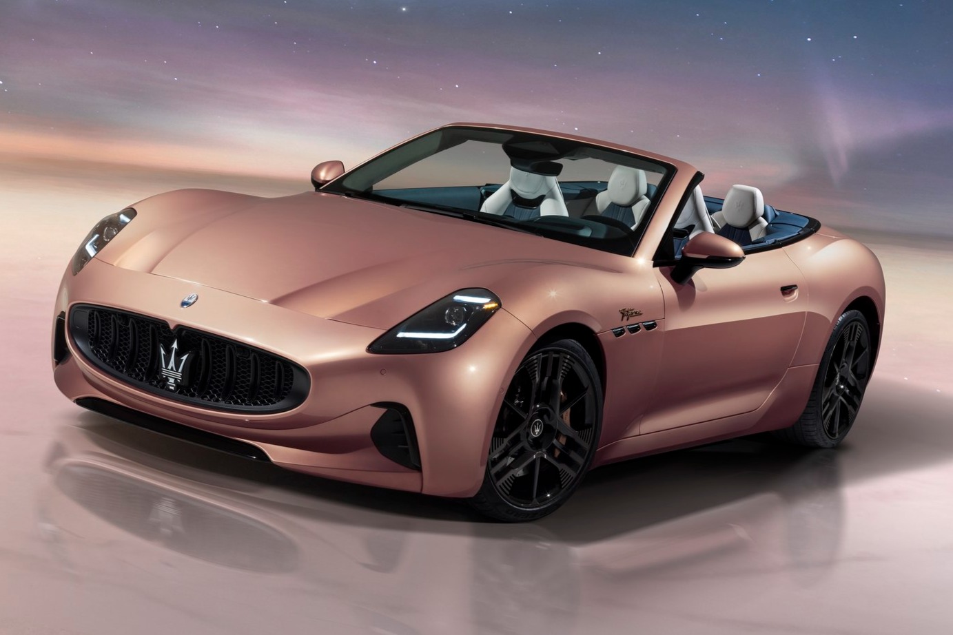 玛莎拉蒂GranCabrio EV官图发布 搭载三电机四驱系统