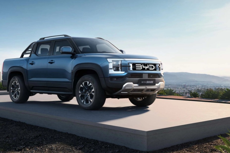 比亚迪首款新能源皮卡SHARK配置公布：百公里加速5.7sNEDC续航840KM