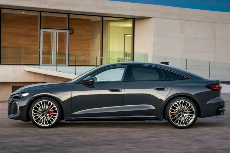 Sportback 和 Avant 版奥迪 A5 汽车(换代 A4)宣传图曝光