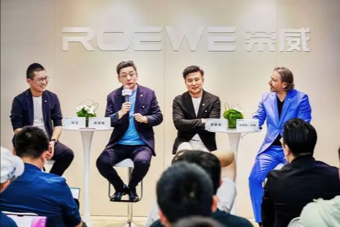 荣威纯电D6上海车展上市媒体群访