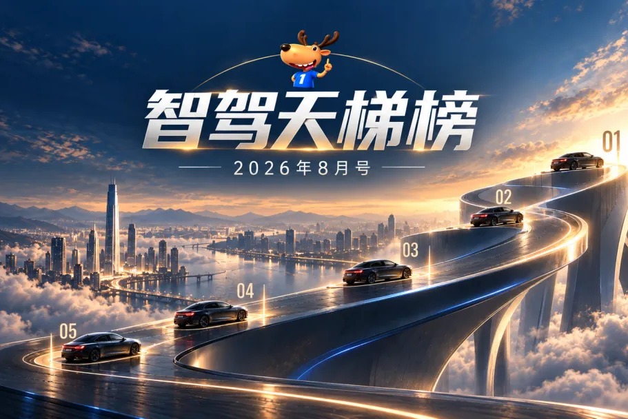 智驾天梯榜（2026年8月）