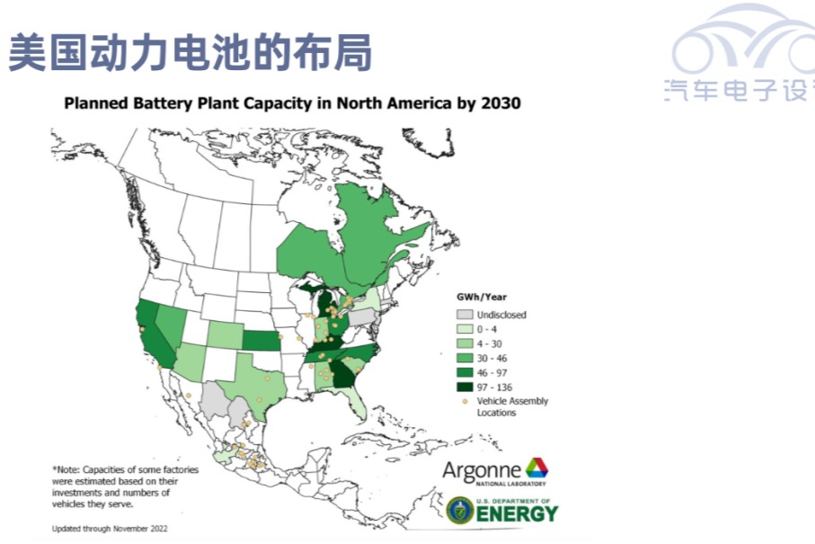 美国整车企业电池材料保障计划