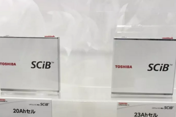 东芝锂离子电池代替铅蓄电池，质量和容量减少四分之三