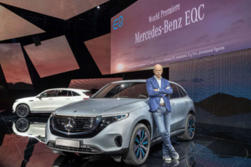 奔驰也要造纯电动 命名为EQC让豪华电动汽车市场变天