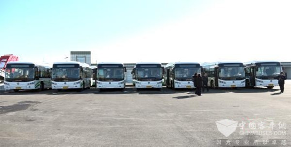 Автобусы на новых источниках энергии в Сыпине провинции Цзилинь составляют почти 30% от общего числа местных автобусов.