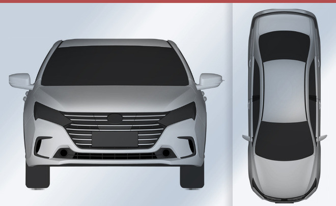 比亞迪秦EV450專利圖曝光 續(xù)航可達480公里