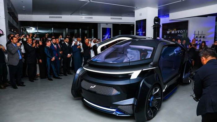 自动驾驶，阿联酋首辆自动驾驶汽车,阿联酋自动驾驶，迪拜自动驾驶，W Motors上海车展，2019年上海车展