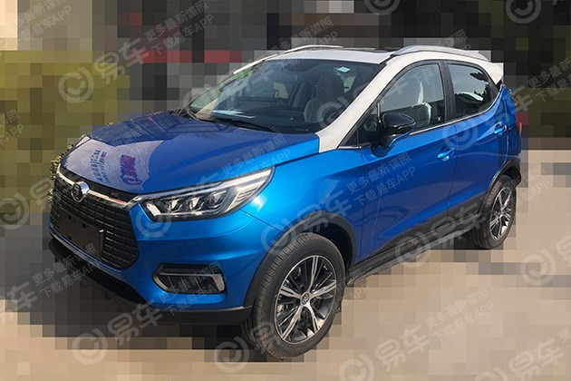 比亞迪元EV535實車曝光