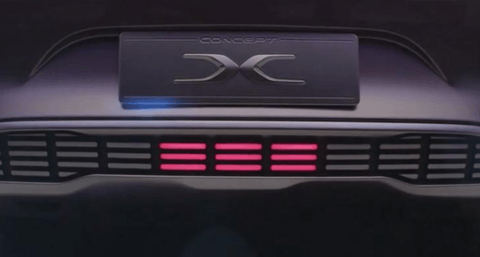 主打未来科幻 腾势Concept X概念车预告