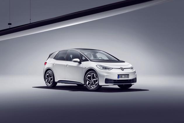 大眾ID.3全球首發(fā) 更換新LOGO/續(xù)航550km