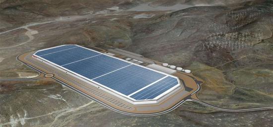 特斯拉Gigafactory 来源：特斯拉微信公众号