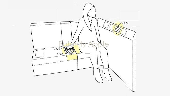 黑科技，前瞻技术，苹果汽车专利,苹果汽车,苹果后座用户界面