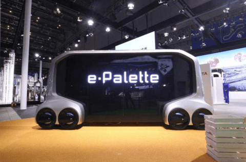 亚马逊加入了丰田无人驾驶平台的“e-Palette联盟”