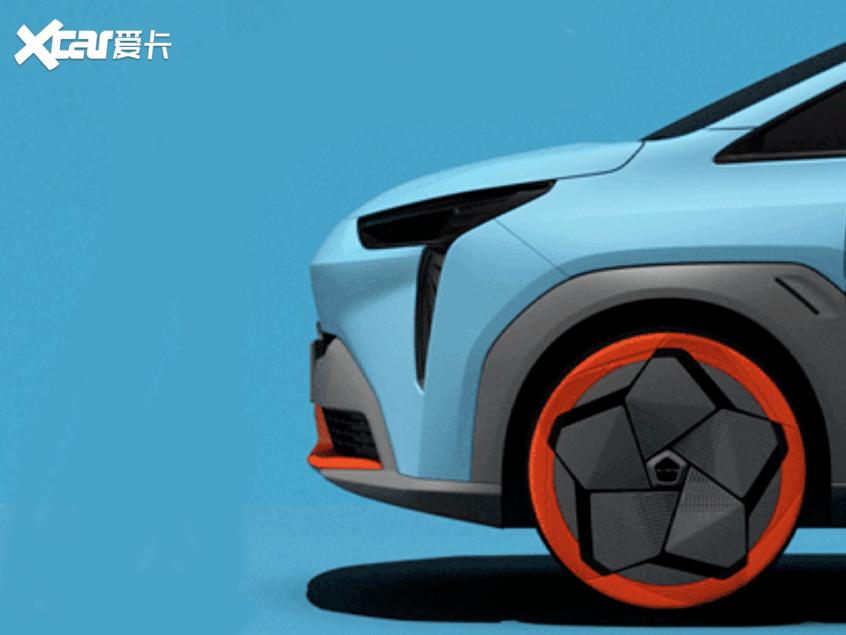 曝廣汽新能源埃安新車(chē)預(yù)告圖 車(chē)展首發(fā)