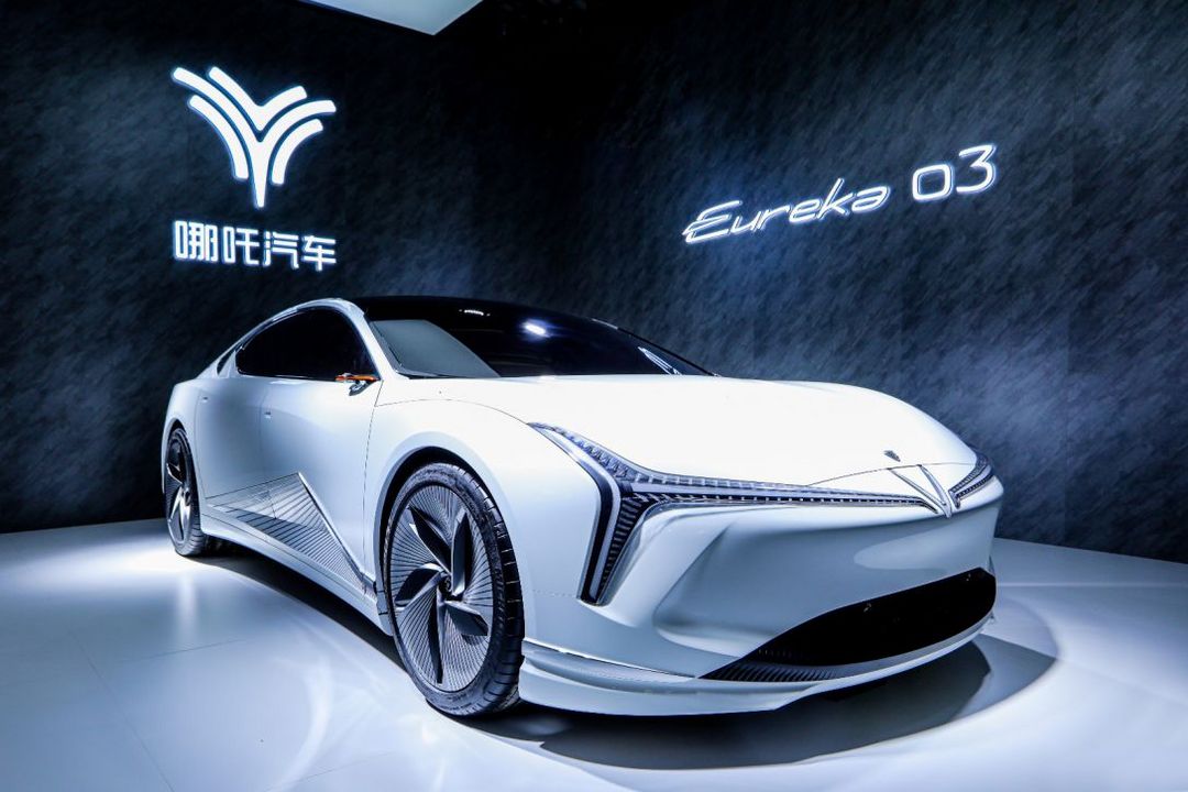 搭載L4級自動駕駛 哪吒全新概念車Eureka 03亮相