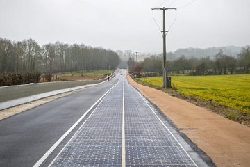 浙江建成承重最大太阳能道路 电动汽车或将边行驶边充电