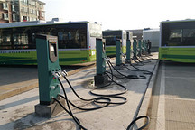 江苏省淮安涟水客运站首批充电桩正式投入使用