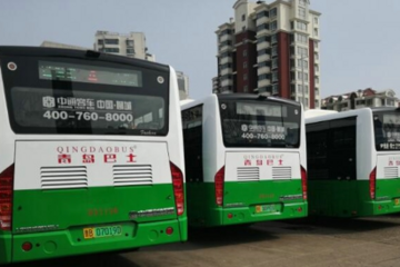 山东青岛市163辆纯电动公交陆续迎来首次走合保养