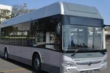 印度制造第一辆氢能燃料电池大巴 塔塔公司生产